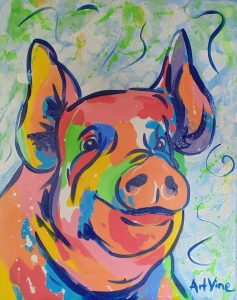 Pop Art Pig